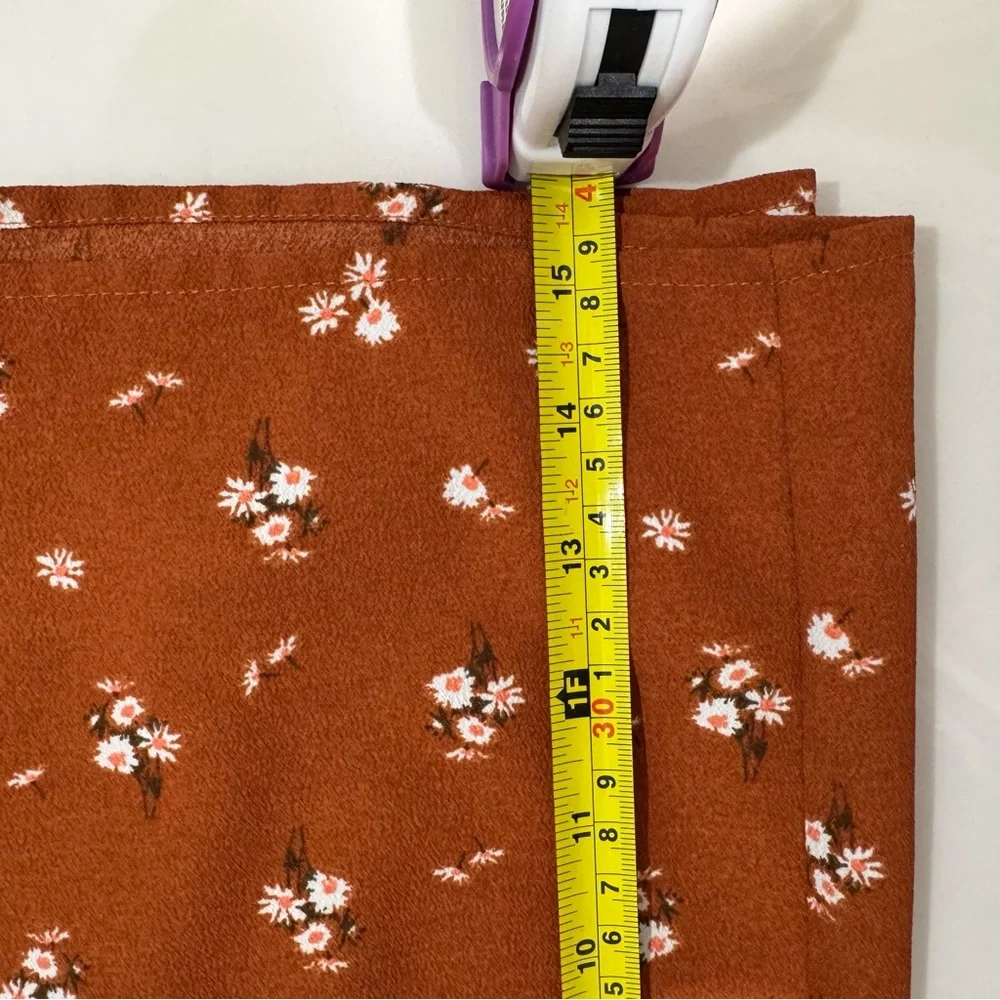 Aeropostale‎ Floral Rust Skirt - Picture 6 of 6